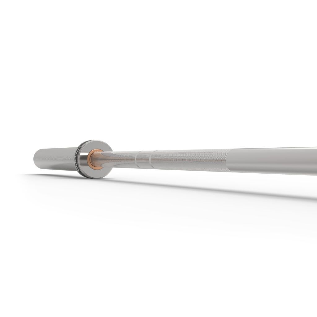 Vægtstang - 15 kg - sølv