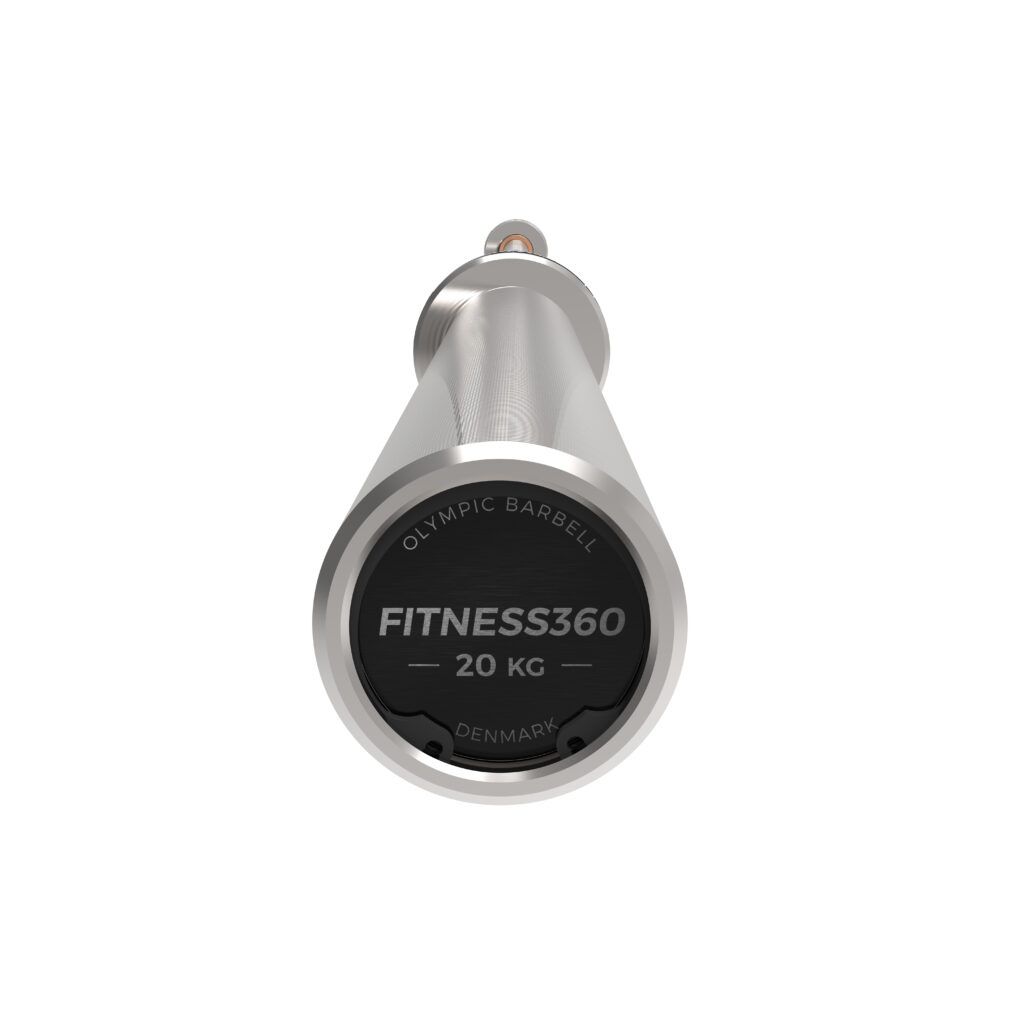 Olympisk vægtstang - 20 kg - sølv