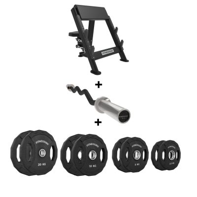 Preacher curl-sæt
