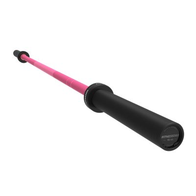 Olympisk Vægtstang - 15 kg - Bubblegum Pink