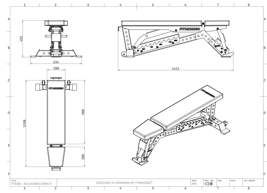FT3068 - Adjustable Bench