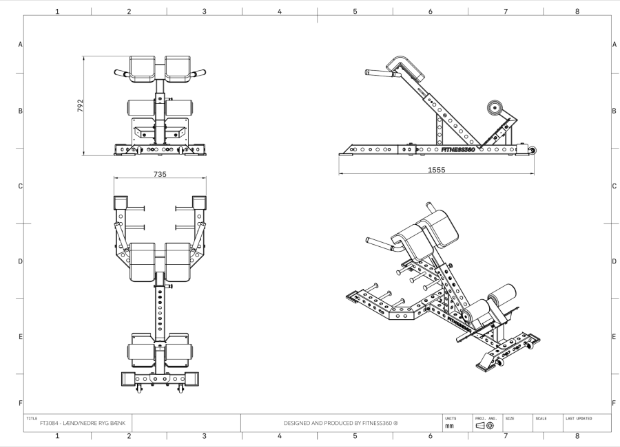 FT3084 - JUSTERBAR MAVEBÆNK