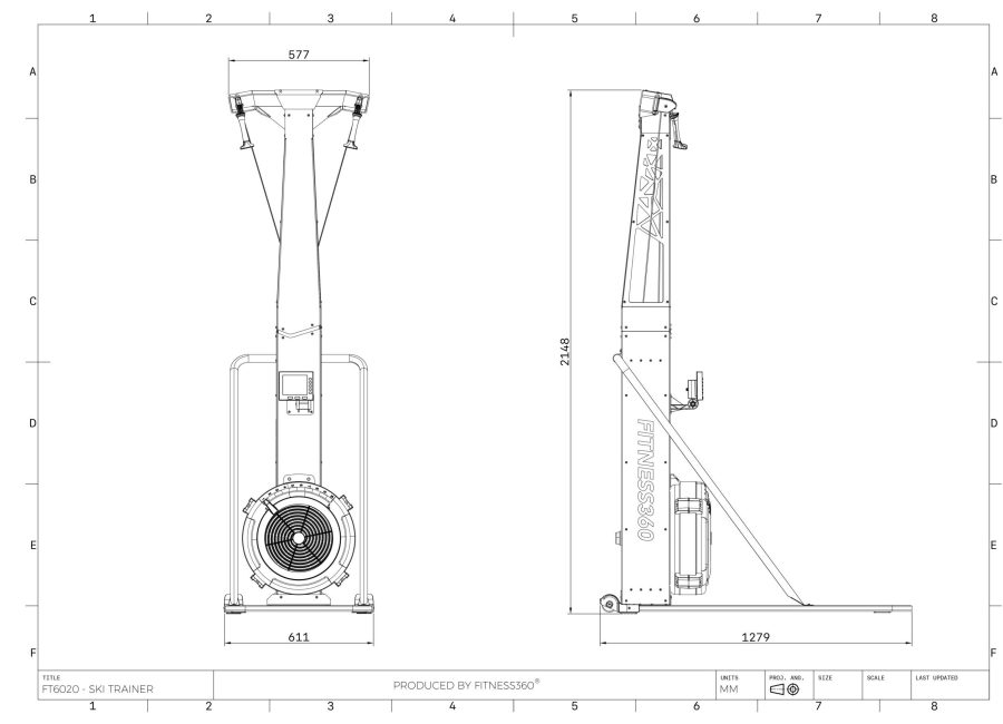 Fitness360 Skimaskine